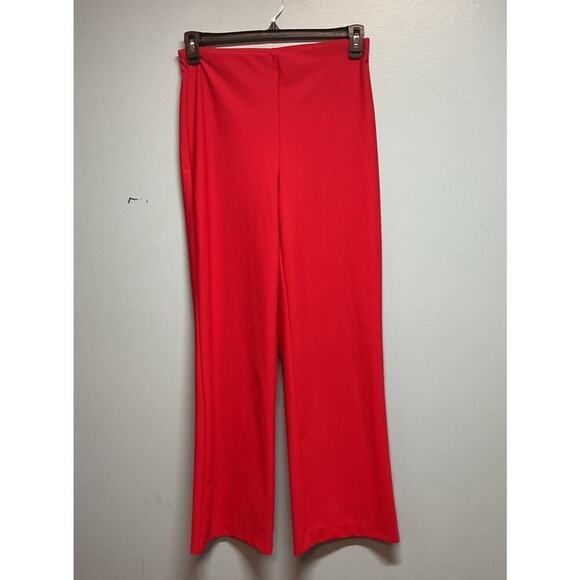 House of Harlow 1960 x REVOLVE Wide Leg Pull Pants On Red Trousers Women Size 66 - Picture 1 of 6